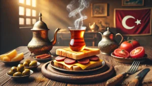 BBC Burger Alanya - Tost menüsü: Taze ekmek, eriyen peynir ve doyurucu bir seçenek.