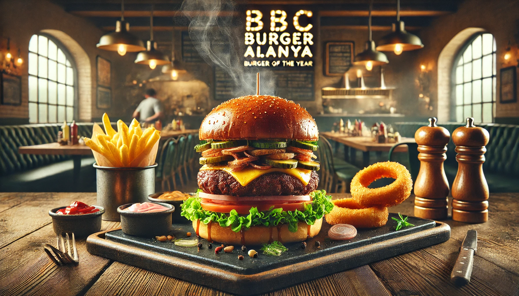 BBC Burger Alanya: Yılın Burgeri Sizi Bekliyor