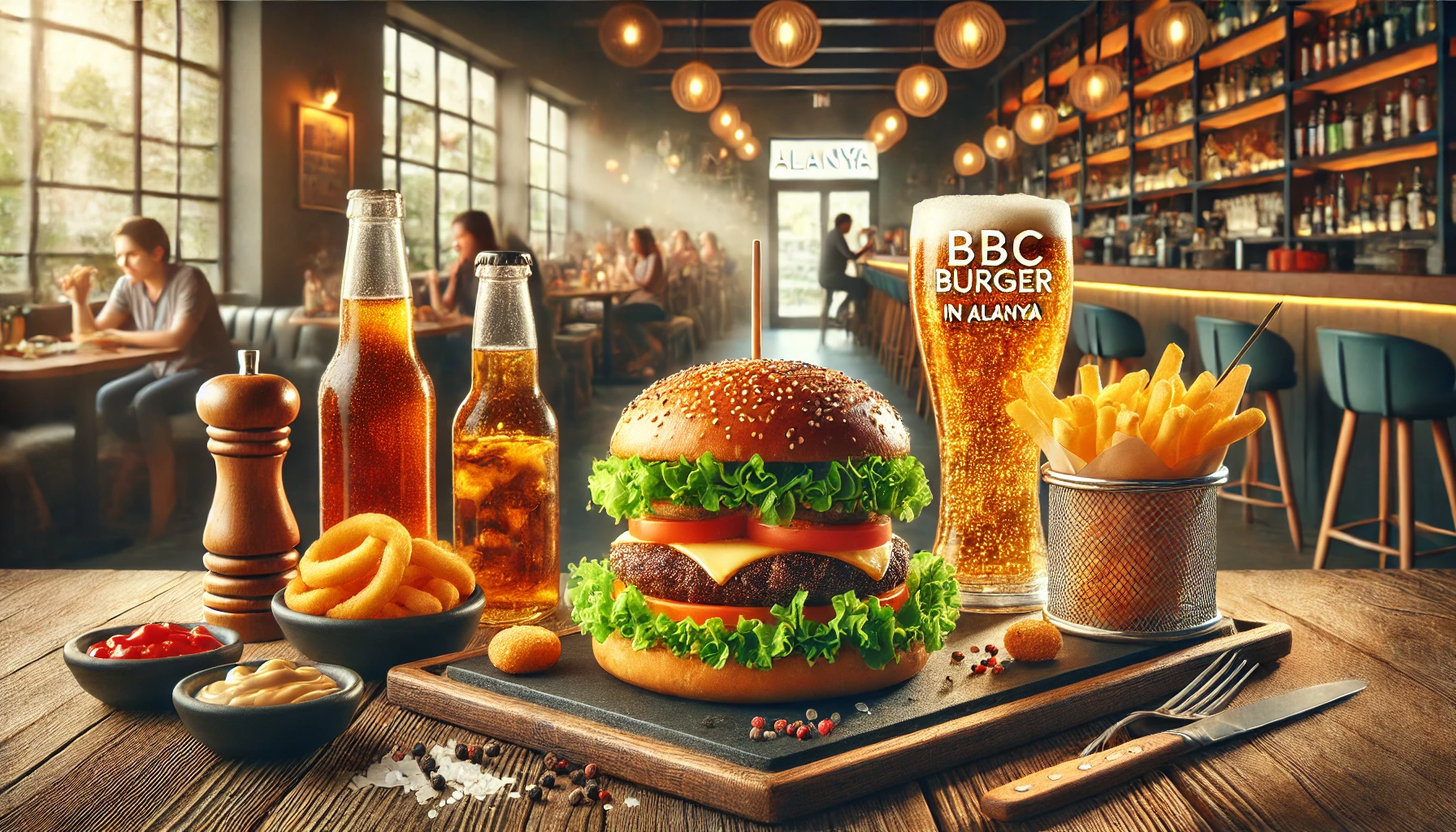 Alanya’da BBC Burger: Hamburger Keyfini Katlayan Lezzetler