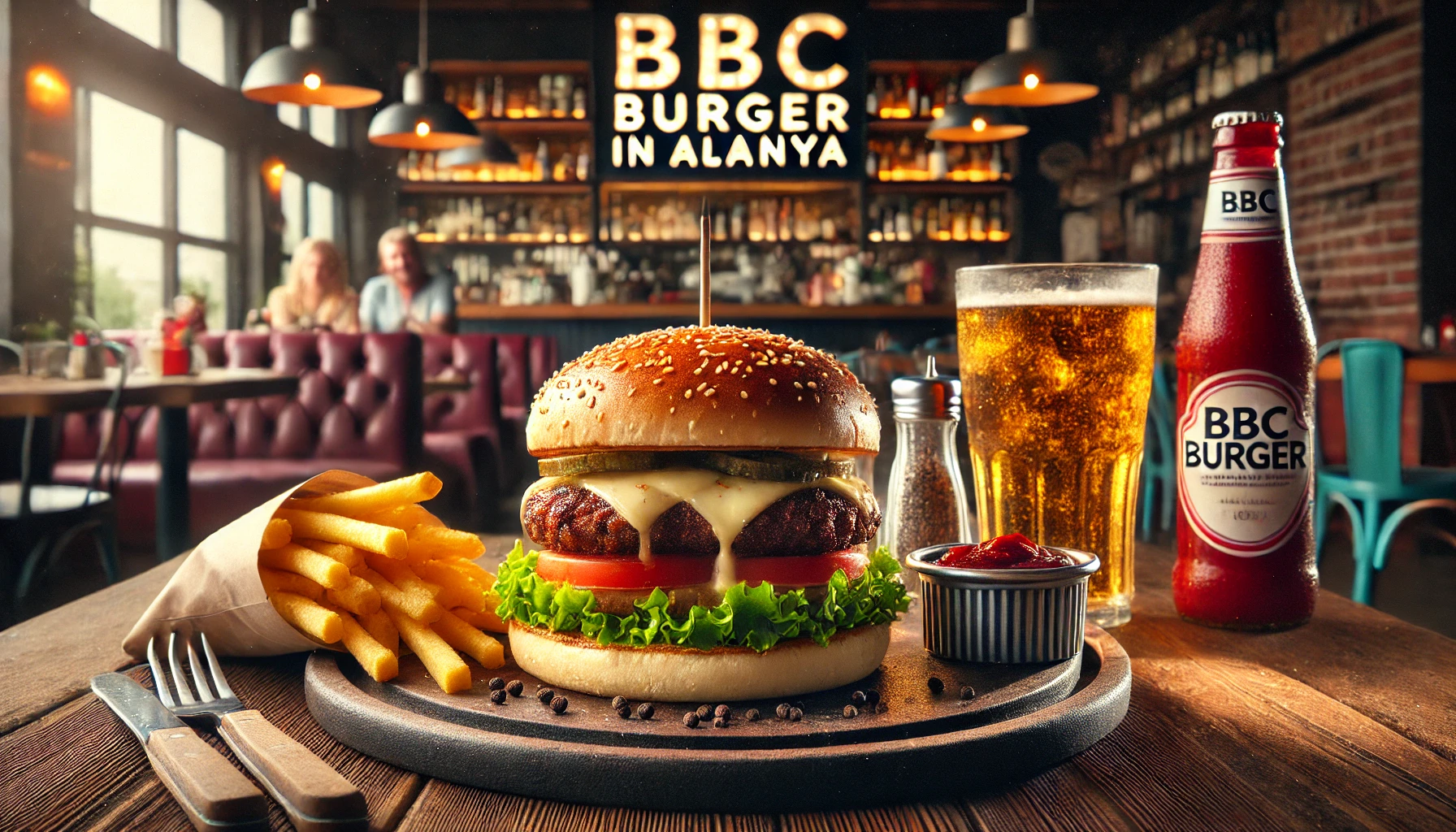 BBC Burger Alanya, burgerlerinizi katlayan üstün lezzetler ile her lokmada keyif veriyor.