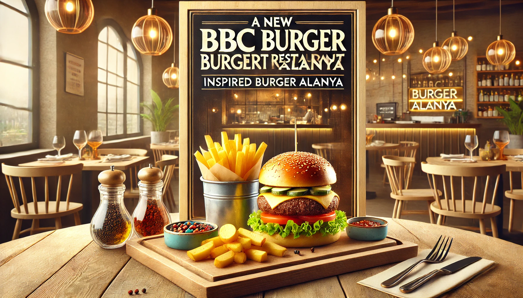 Alanya’da BBC Burger, hamburgerseverlere özel zengin menü ve lezzetli burgerler sunuyor.