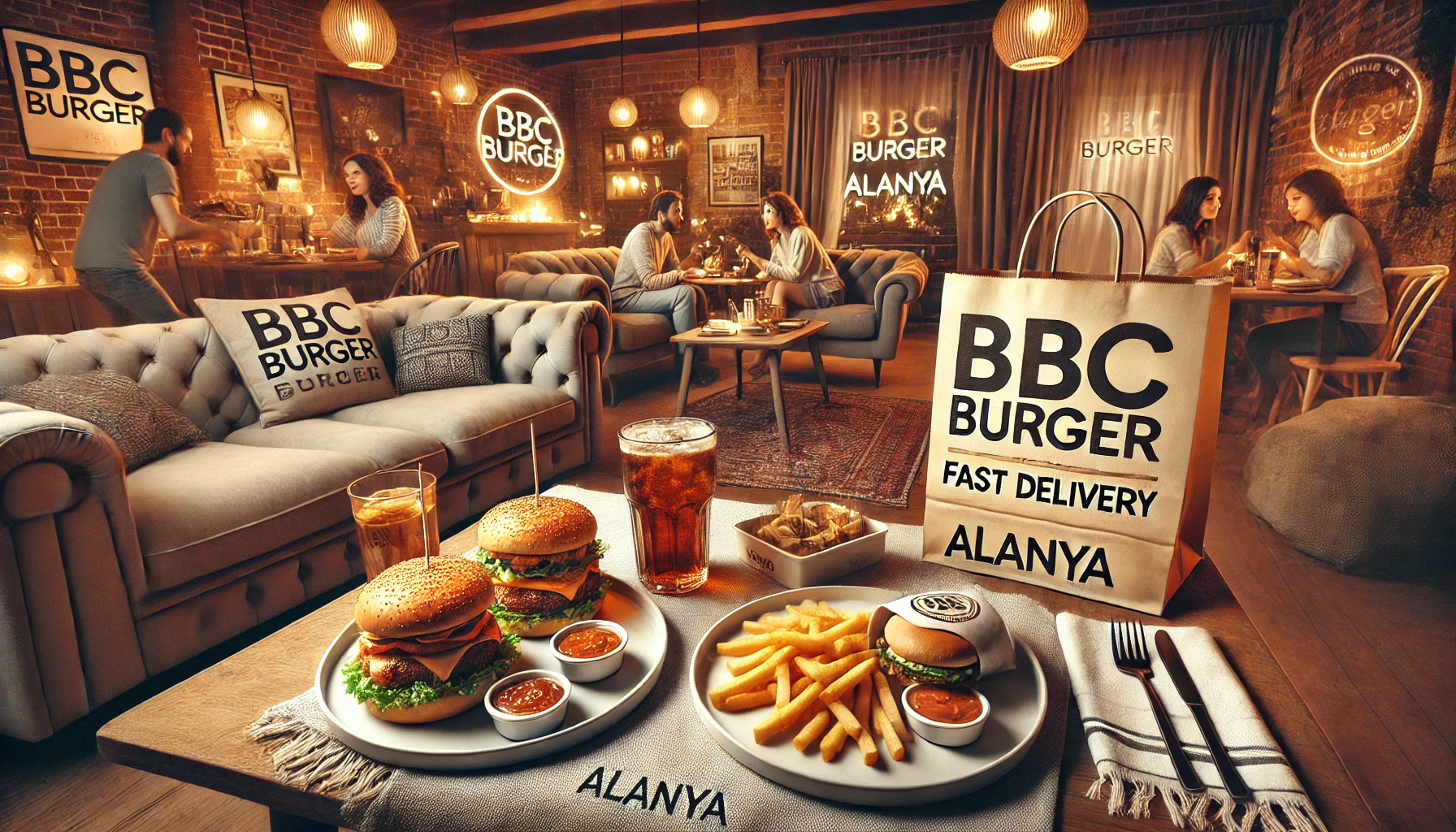 Alanya’da BBC Burger: Evde Yemek Keyfi, Hızlı Teslimat