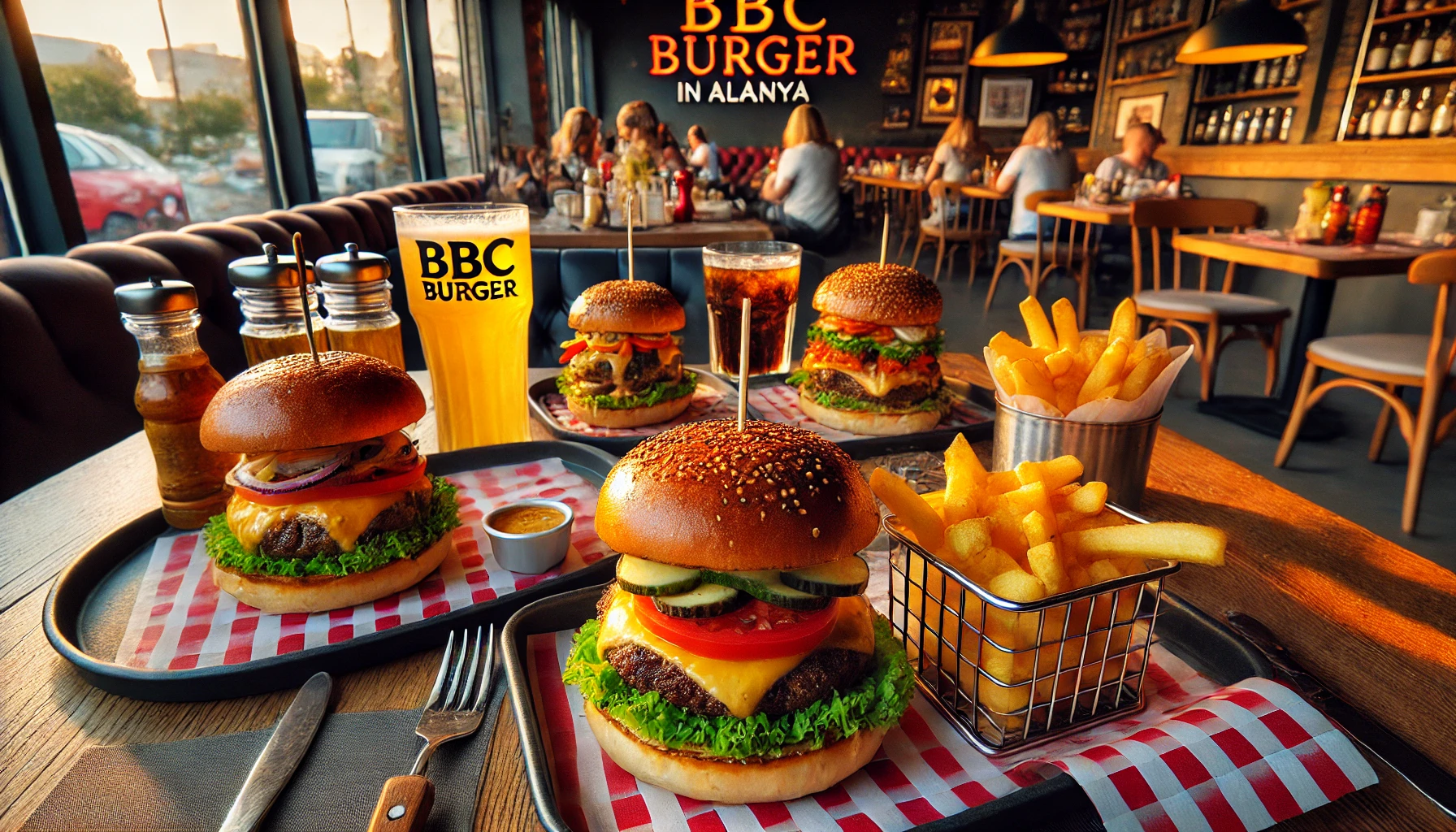 BBC Burger Alanya’da, taze malzemelerle hazırlanmış lezzet dolu burgerleri keşfedin.