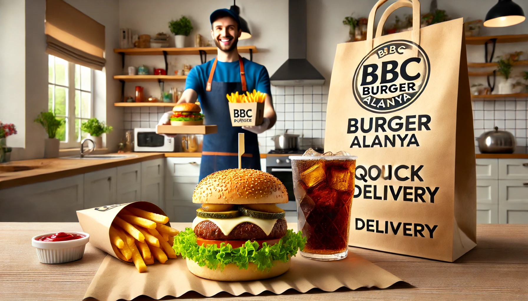 BBC Burger Alanya, eşsiz lezzetlerle hızlı teslimat ayrıcalığını bir araya getiriyor.