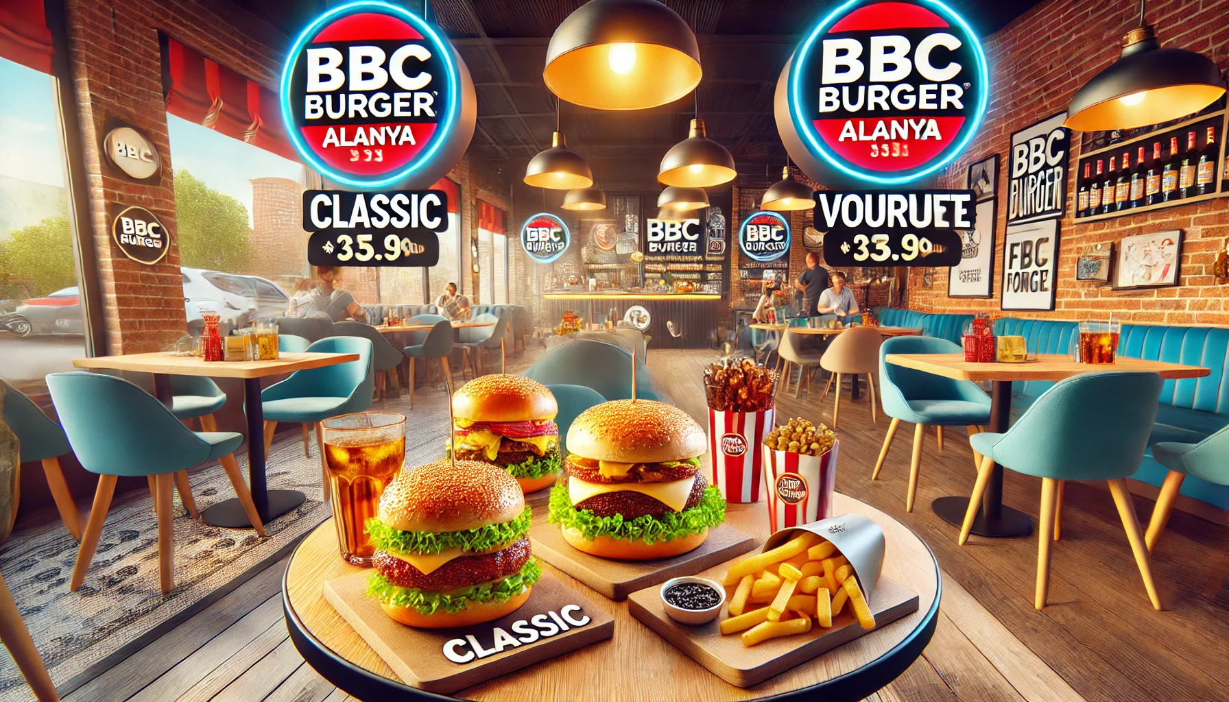 BBC Burger Alanya: Her Bütçeye Uygun Burger Seçenekleri